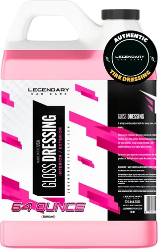 Vista 9 de Legendary Gloss Dressing 16oz – Spray abrillantador de neumáticos y restaurador de plástico – Abrillantador de neumáticos a base de agua y spray
