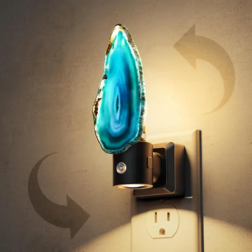 Vista 22 de L LOHAS LED Las luces nocturnas se enchufan a la pared, enchufe en la luz Beige-3000K