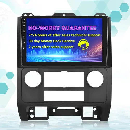 Vista 7 de [2+64GB] Radio de coche para Ford Escape Kuga Mazda Tribute 2007-2012, 9 pulgadas Android 13 pantalla táctil estéreo, Carplay/Android