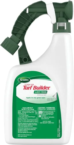 Vista 6 de Scotts Liquid Turf Builder - Alimento para césped, fertilizante para césped, 32 onzas líquidas (paquete de 6)