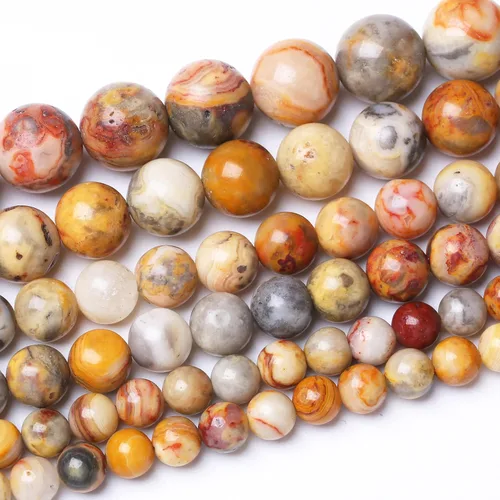Vista 62 de 90 PIEZAS 4MM Cuentas de Piedra Sangrienta Africana Cuentas de Piedras Preciosas Naturales Redondas para Hacer Joyas DIY Piedra de Energía