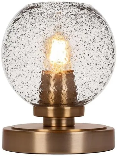Vista 39 de Luna - Lámpara de mesa con 1 luz en granito oscuro (51-DG-300)