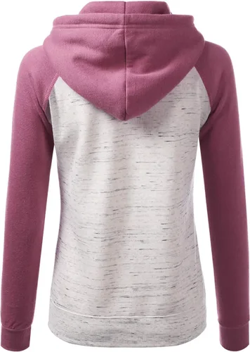 Vista 3 de DOUBLJU Suéter básico ligero y esencial, cómodo, informal, sin botones, sudadera con capucha para mujer, tallas extragrandes