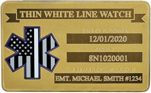 Vista 5 de Citizen Reloj de mujer Thin White Line con esfera multifunción para mujer FD2048-55E EMT Personal médico Plateado Citizen Thin White Line para hombre