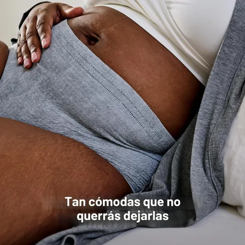 Vista 5 de Frida Mom Ropa interior posparto para recuperación de cesárea, cintura alta desechable con soporte elástico