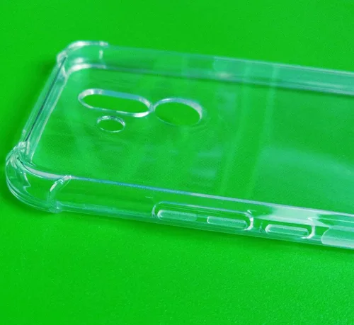 Vista 6 de USTIYA Funda para Huawei Mate 20 Lite Clear TPU Cuatro Esquinas Funda Protectora Transparente Suave Funda