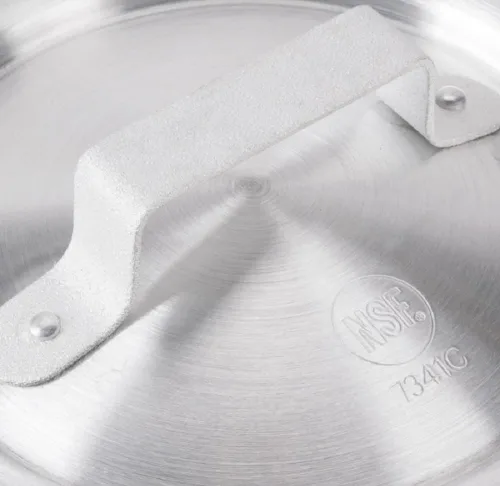Vista 5 de Soro Essentials - Tapa cónica de aluminio de 10 cuartos de galón de 0.059 in de grosor- Cubierta multiusos para hervir sopa Salsa Tapa de Sartén