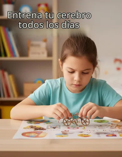 Vista 4 de Sharp Brain Zone - Rompecabezas de bicicleta – Brainteaser de metal duradero de alta calidad Desafiante juego de lógica mecánica 3D, herramienta
