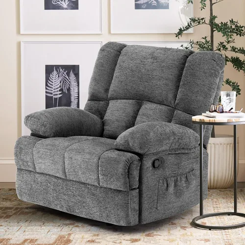 Vista 10 de Stary Silla reclinable mecedora de gran tamaño para sala de estar para adultos