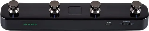 Vista 8 de MOOER Procesador de pedal multiefectos P2 con controlador de pedal inalámbrico F4