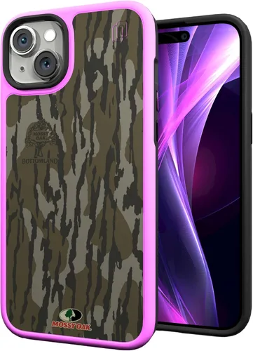 Vista 62 de cellhelmet Fortitude - Funda para iPhone 15 Compatible con MagSafe Doble Protección Certificado contra Caídas Funda Resistente a Golpes
