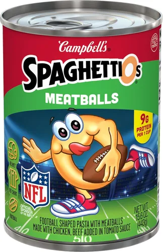 Vista 46 de SpaghettiOs Pasta enlatada original, lata de 15.8 onzas (paquete de 12)