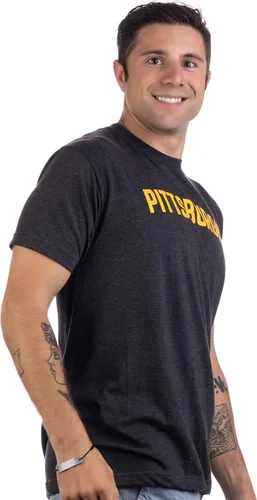 Vista 9 de Pittsburgh Camiseta clásica de estilo retro Pennsylvania PA City Pride para hombres y mujeres