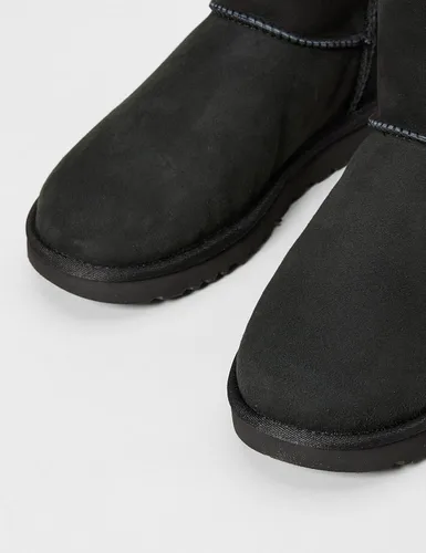 Vista 2 de UGG Botas Mini Bailey Bow II para mujer Negro