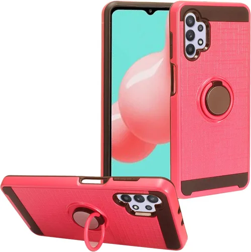 Vista 11 de Para Samsung Galaxy A32 5G (SM-A326) - Funda de goma para teléfono - AH2 Azul Marino
