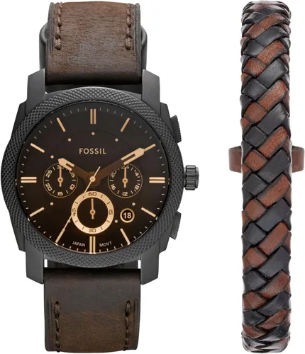 Vista 10 de Fossil Men's Watch, Machine Stainless Steel Chronograph Watch for Men