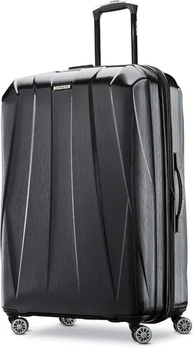Vista 13 de Samsonite Centric 2 Set de maletas rígidas expandibles con ruedas giratorias dobles, Azul Caribe, Juego de 2 piezas (equipaje de mano/grande)
