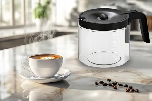 Vista 8 de Repuesto de jarra de café de vidrio para 12 tazas compatible con cafetera Keurig K-Duo Single Serve & Carafe, no compatible con modelos K-Duo