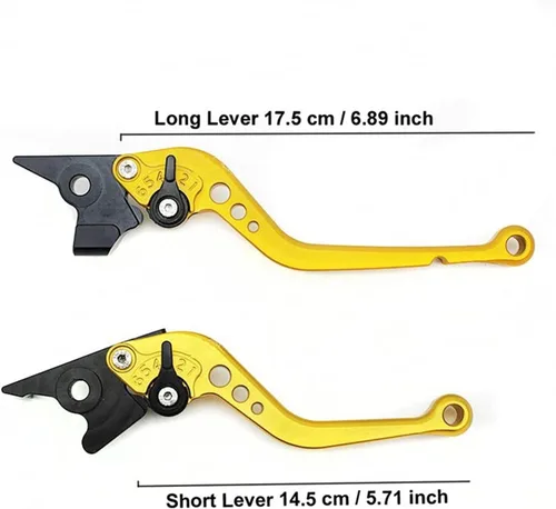 Vista 2 de Palanca de embrague de freno de motocicleta ajustable CNC para Bajaj Pulsar 200 NS 200 NS200 palancas de freno de motocicleta accesorios de palanca