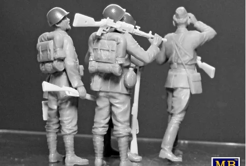 Vista 7 de Master Box MB35144 - Kit de modelo para hombre militar italiano, era de la Segunda Guerra Mundial