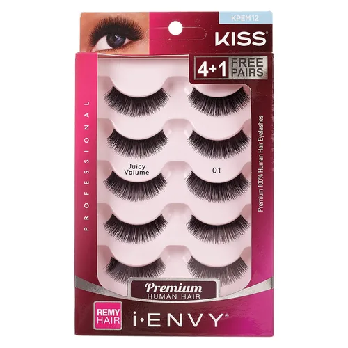Vista 2 de i.Envy by Kiss Eye Lash Value Pack #KPEM12 (paquete de 6)