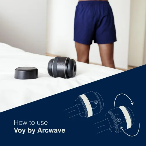 Vista 3 de Arcwave Voy Masturbador masculino 8 ajustes de tensión Juguetes sexuales masculinos Stroker Juguetes y juegos personales para adultos