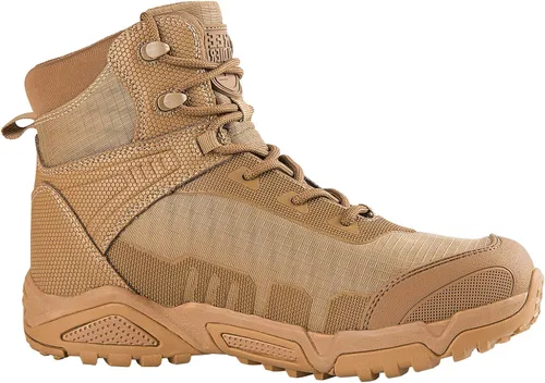Vista 2 de FREE SOLDIER Mens Waterproof Hiking Boots Lightweight Work Boots Military Tactical Boots Durable Combat Boots