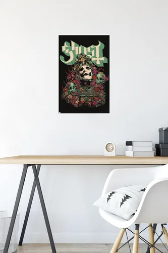 Vista 4 de Trends International Ghost - Póster de pared Bliss, 22.4 pulgadas de largo x 14.7 W, versión premium sin marco
