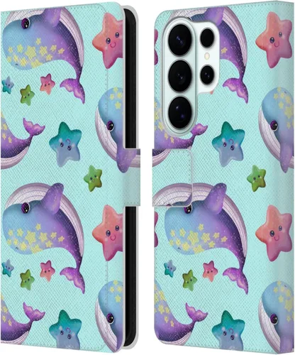 Vista 77 de Head Case Designs Officially Licensed Carla Morrow Colorful Space Dice Patterns Leather Wallet Case Compatible with Samsung Galaxy A07 4G