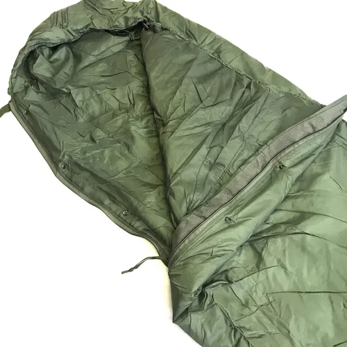 Vista 3 de Saco de dormir de patrulla verde del sistema modular militar