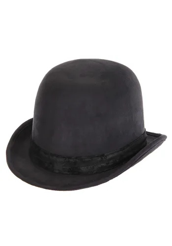 Vista 2 de Sombrero Derby Negro para Adulto Multicolor