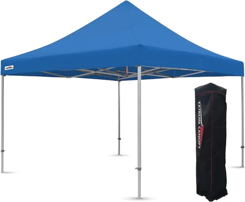 Vista 23 de Extreme Canopy Tienda de campaña desplegable instantánea de aluminio resistente comercial (rojo, 10 pies x 10 pies)