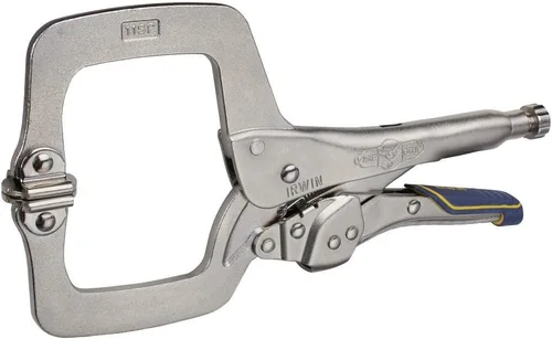 Vista 4 de IRWIN VISE-GRIP - Alicates de soldadura, liberación rápida, abrazadera en C con almohadillas giratorias, 11 pulgadas (IRHT82586)