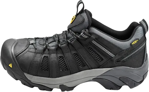 Vista 7 de KEEN Utility zapato de acero Flint Low para trabajo para hombre