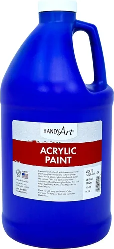 Vista 37 de Handy Art Pintura acrílica, juego de 12 colores, botellas de 16 onzas, acrílico líquido para estudiantes semibrillante, consistencia de flujo