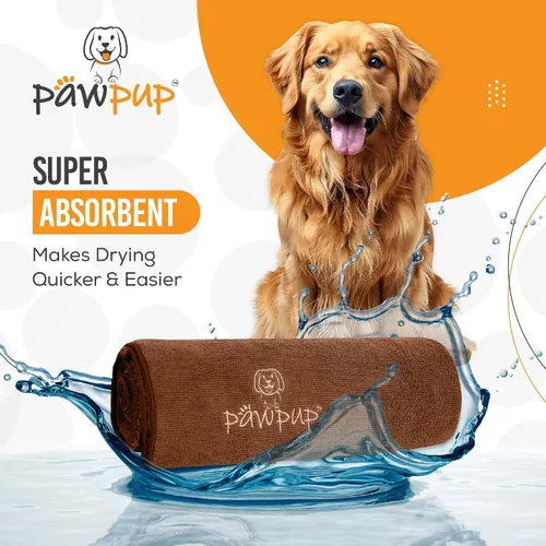 Vista 2 de Toallas para Perros para Secar Perros Toalla de Aseo para Mascotas de Microfibra Súper Absorbentes para Perros, Gatos y Otras Mascotas