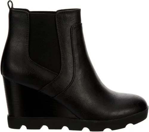 Vista 2 de Xappeal Elise - Botines de cuña de piel para mujer