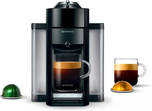 Vista 20 de Nespresso ENV135GY - Cafetera de café y espresso de De'Longhi, metal grafito Nespresso Vertuoline Café, surtido, 30 cápsulas