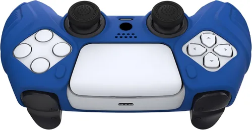Vista 7 de PlayVital Raging Warrior Edition Controller Protective Case Cover for PS5, Anti-Slip Rubber Protector for PS5 Wireless Controller, Soft Silicone
