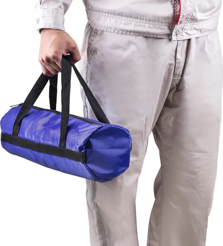 Vista 6 de Pequeña bolsa de herramientas,Lona resistente al agua,Bolsa de cremallera Almacenamiento largo 2pcs Wide Mouth Duffel Organizer,Case for Car