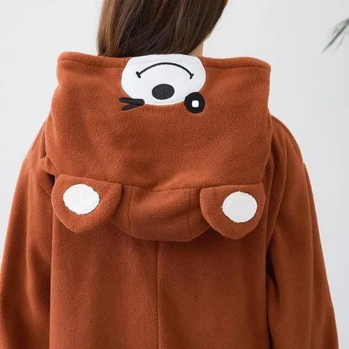 Vista 7 de Pijama unisex de animales para niños, disfraz de Halloween y Navidad