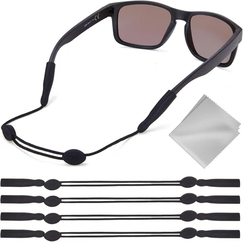 Vista 12 de Buyisgle Correa para Gafas de Niños - Correas Cordones para Gafas de Sol Sin Cola para Niños Pequeños y Niñas - Sujetadores de Anteojos Alrededor