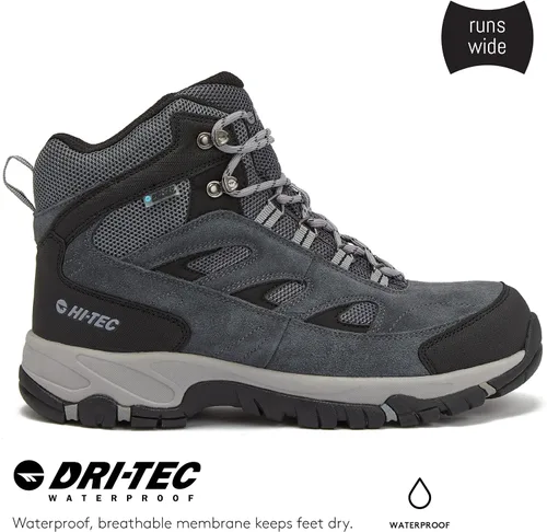 Vista 2 de HI-TEC Yosemite WP - Botas de senderismo impermeables para hombre, ligeras, transpirables, para exteriores, para senderismo