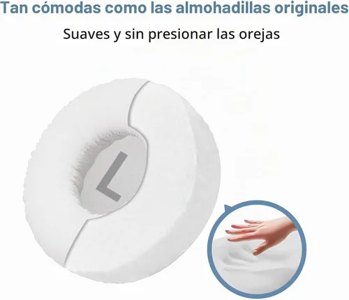 Vista 7 de Almohadillas de repuesto para auriculares JBL Tune 510BT/520BT/570BT/660NC
