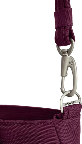Vista 30 de Travelon Mini bolso de hombro clásico antirrobo
