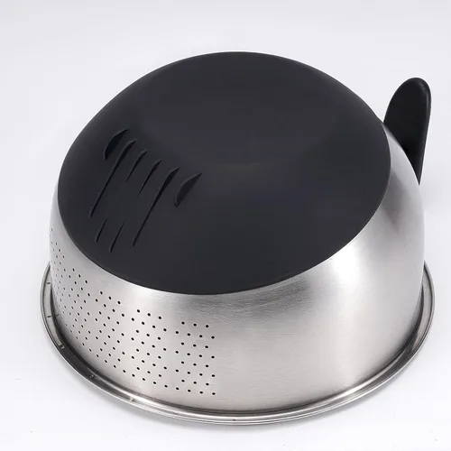 Vista 7 de Coladores y coladores de cocina de acero inoxidable con rallador de queso