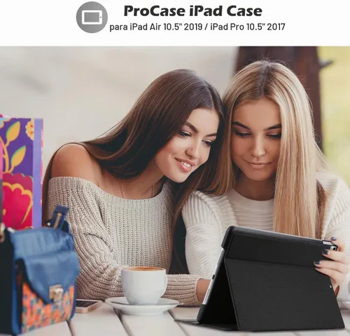 Vista 7 de ProCase Funda para iPad Air 3 de 10.5 pulgadas 2019 / iPad Pro 10.5 2017