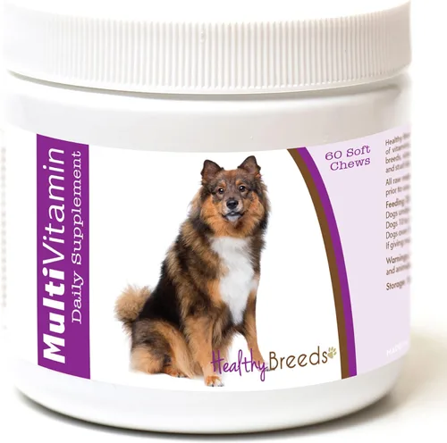 Vista 222 de Healthy Breeds Affenpinscher - Masticables blandos multivitamínicos, 60