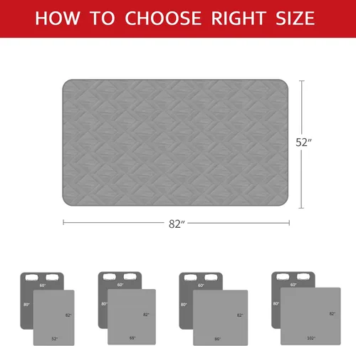 Vista 6 de Moonsea Funda impermeable para cama de perro, manta antideslizante para mascotas, sofá, sofá, funda protectora de muebles para niños, niños, perros
