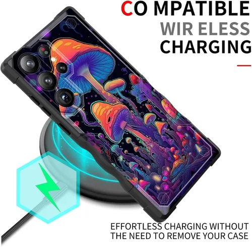 Vista 1002 de Funda para Galaxy A14 5G, [Doble Capa][Protección contra Caídas de Grado Militar de 10 Pies] [Antideslizante] Funda Resistente a Prueba de Golpes